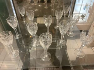 kieliszki krysztalowe